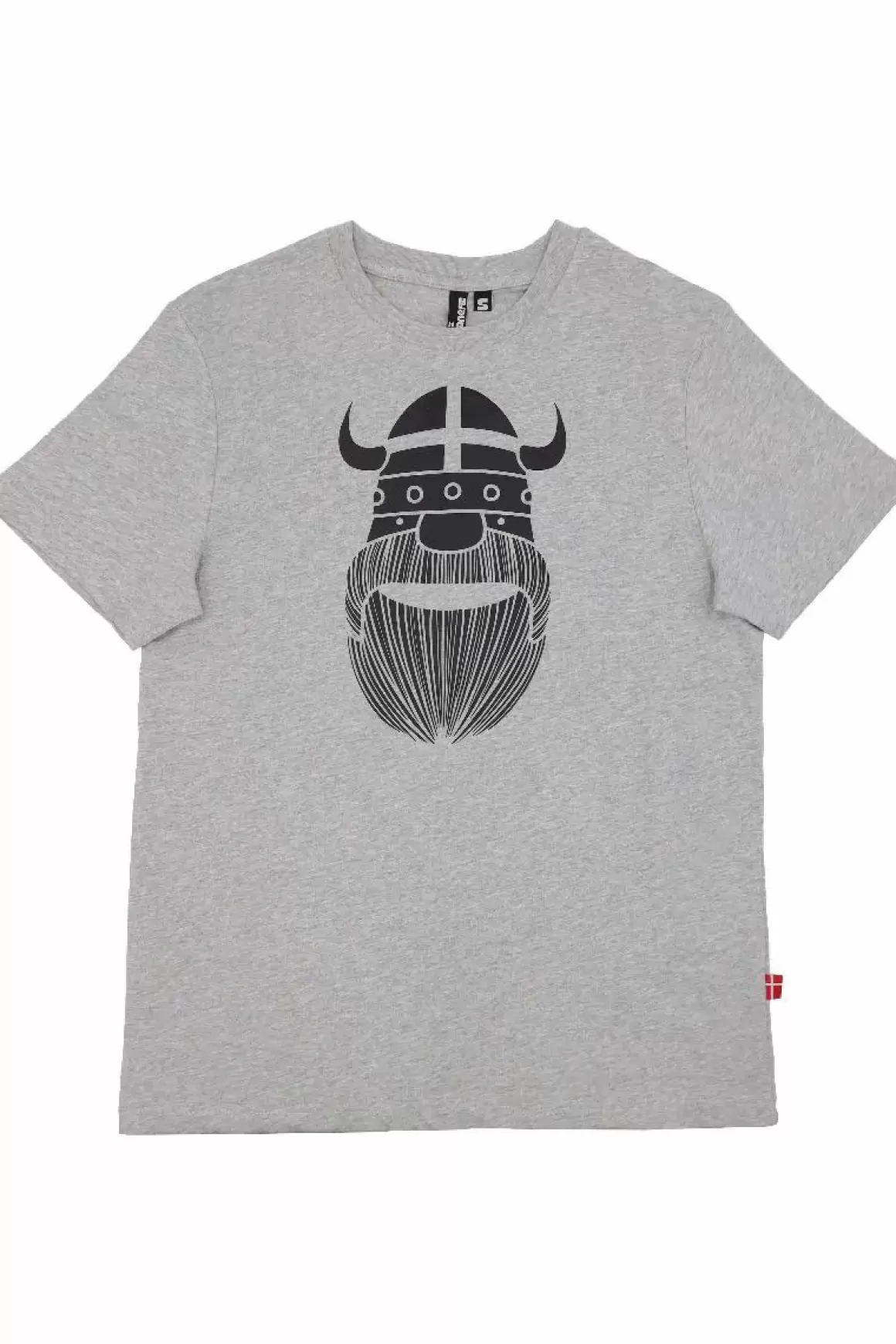 Herren Danefæ Mande Tee X Heather Grey Erik (Black)