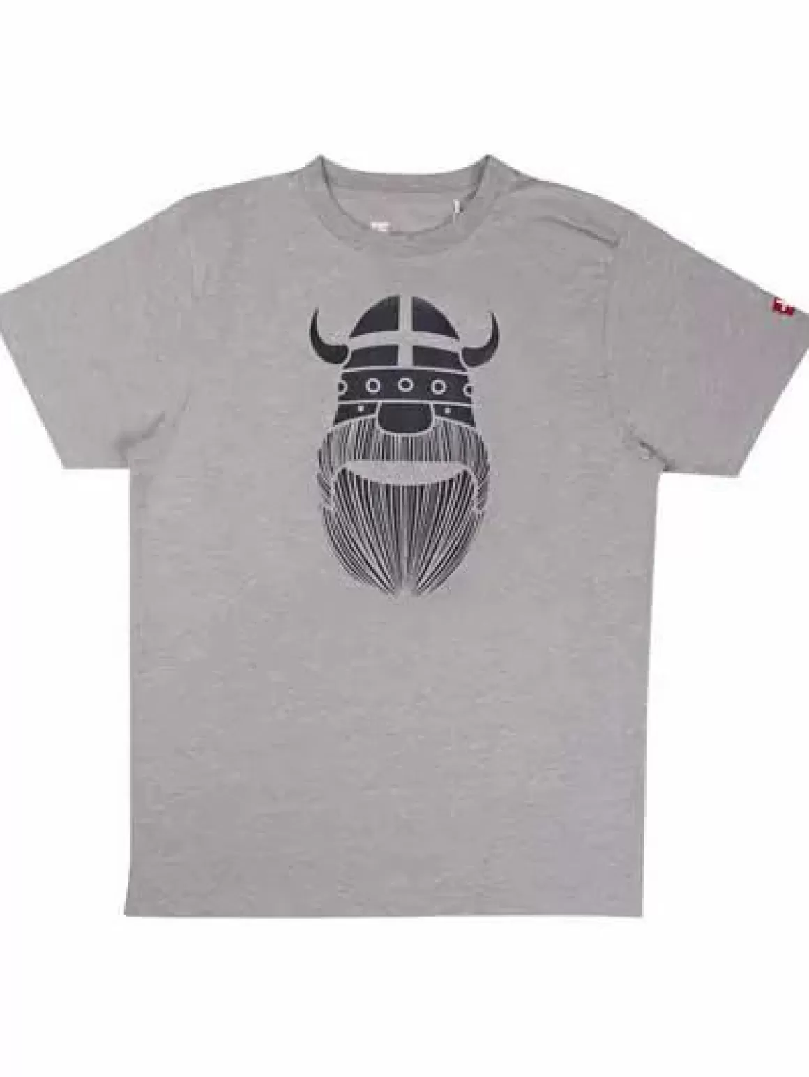 Herren Danefæ Mande Tee X Heather Grey Erik Flag