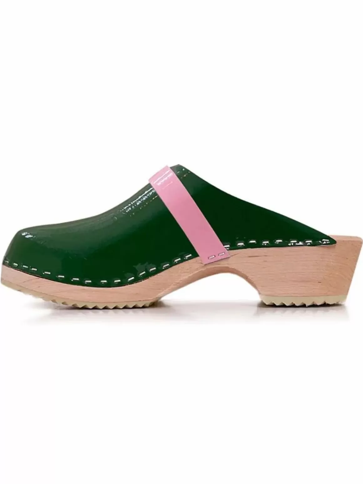 Damen Danefæ Mine Traesko Green/Pink