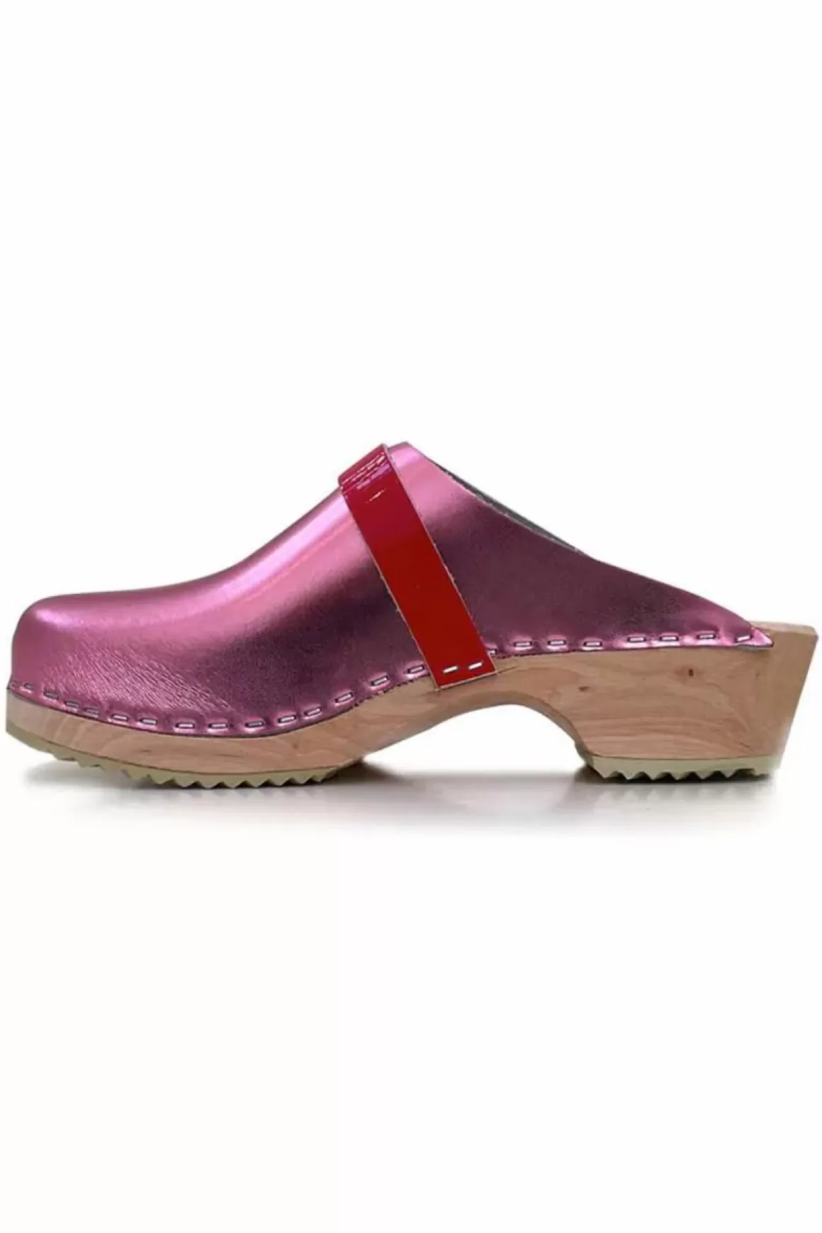 Damen Danefæ Mine Traesko Pink/Red