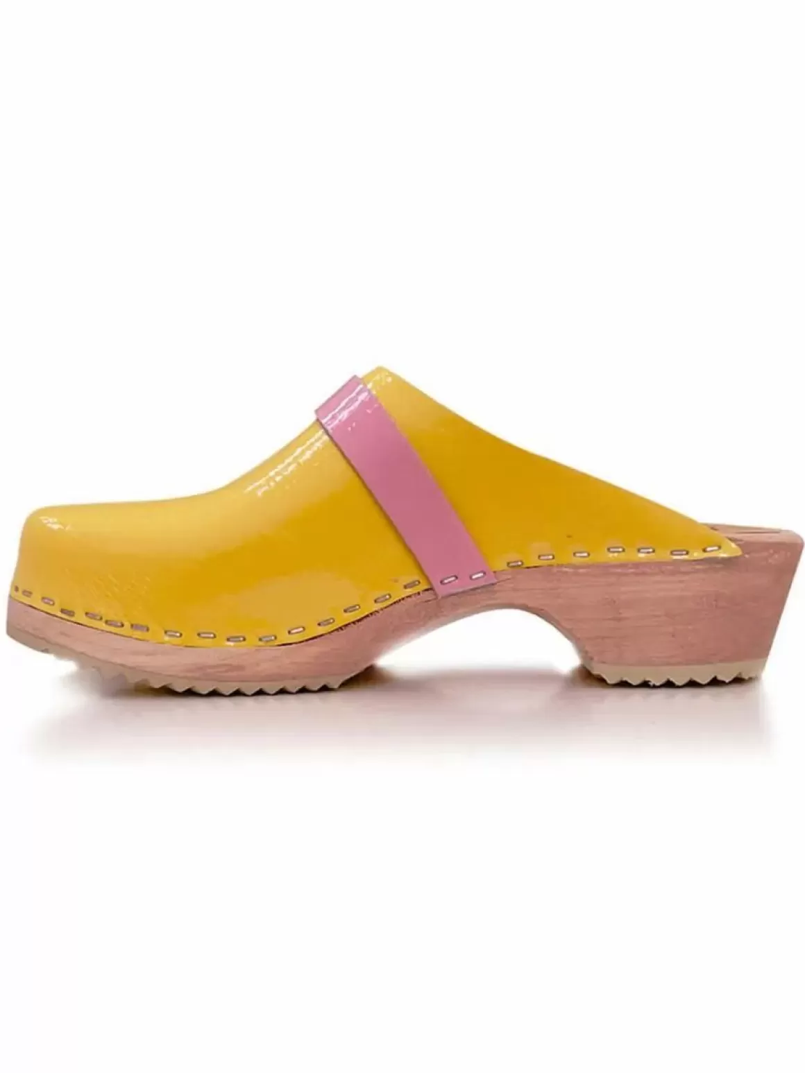 Damen Danefæ Mine Traesko Yellow/Pink