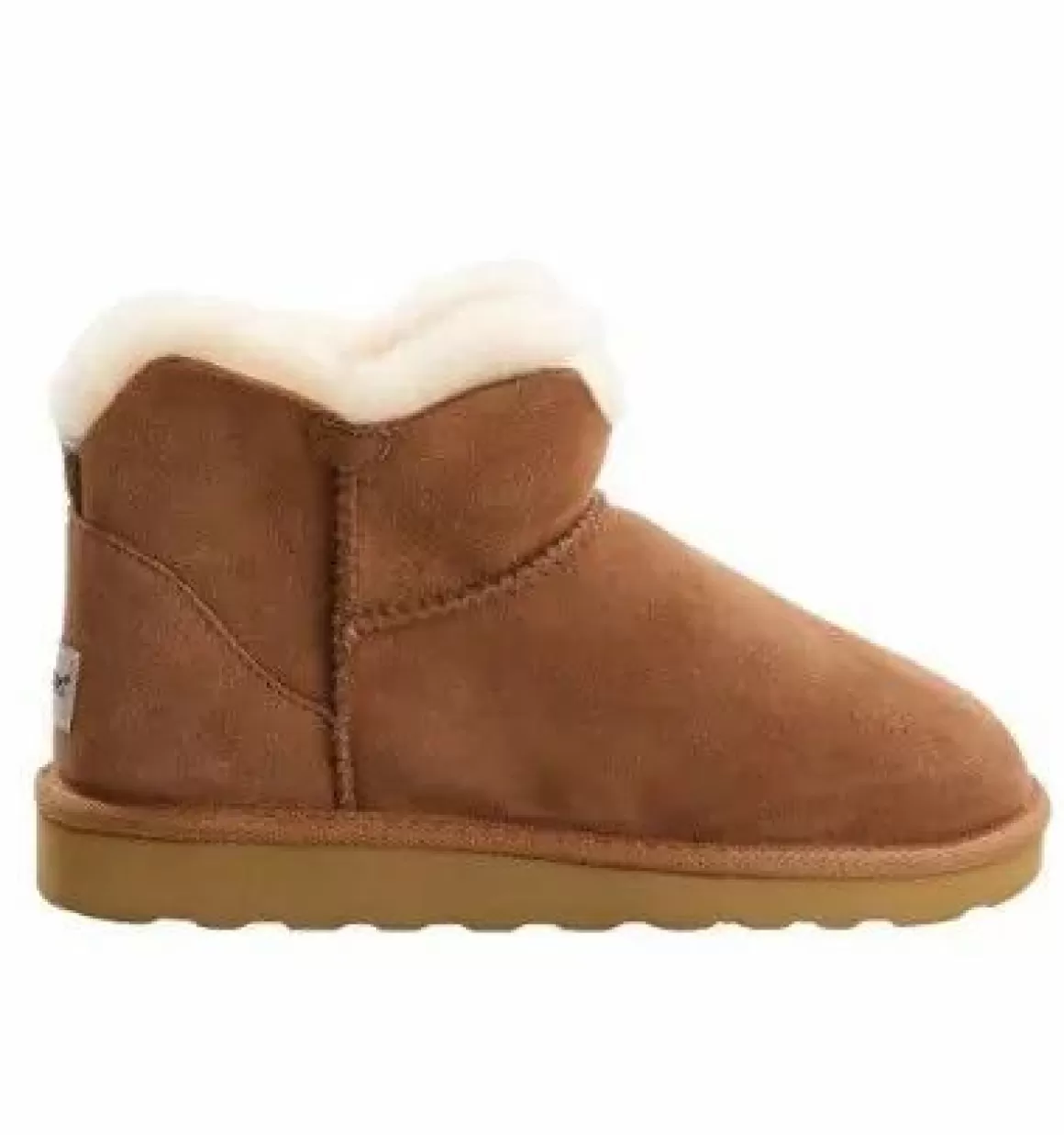 Damen Danefæ Mini Sheepskin Boots Chestnut