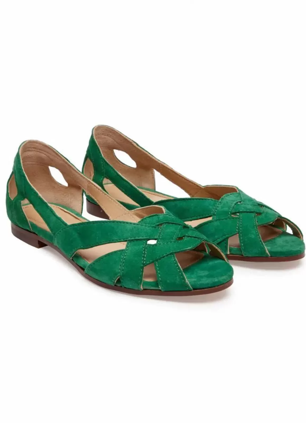 Damen Danefæ M.Moustache Clementine Sandal Green