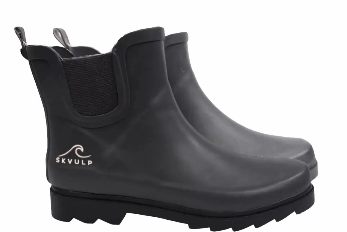 Damen Danefæ Morso Rubberboot Skvulp Low Black