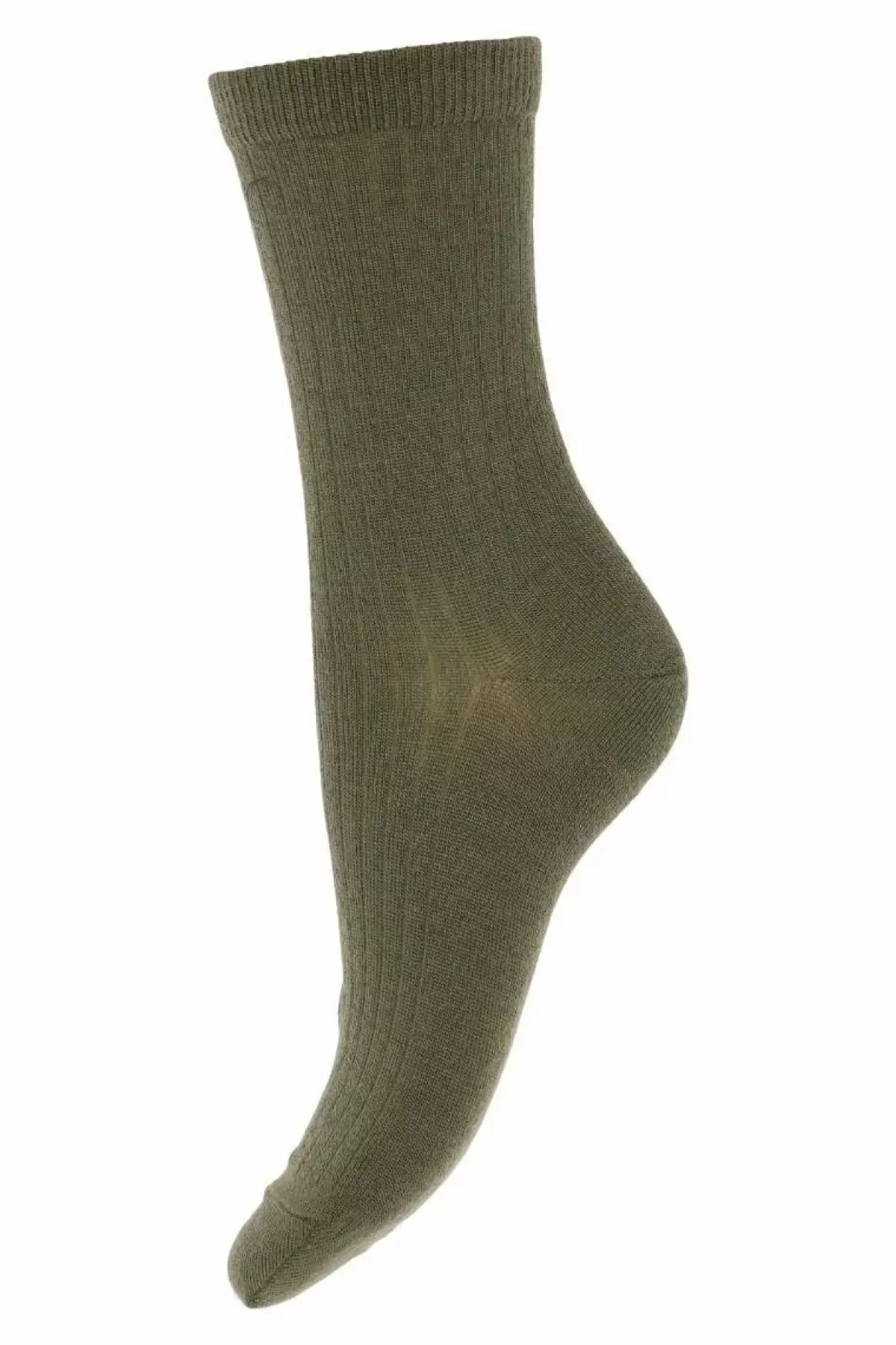 Damen Danefæ Mp Wool Rib Socks Army-3007