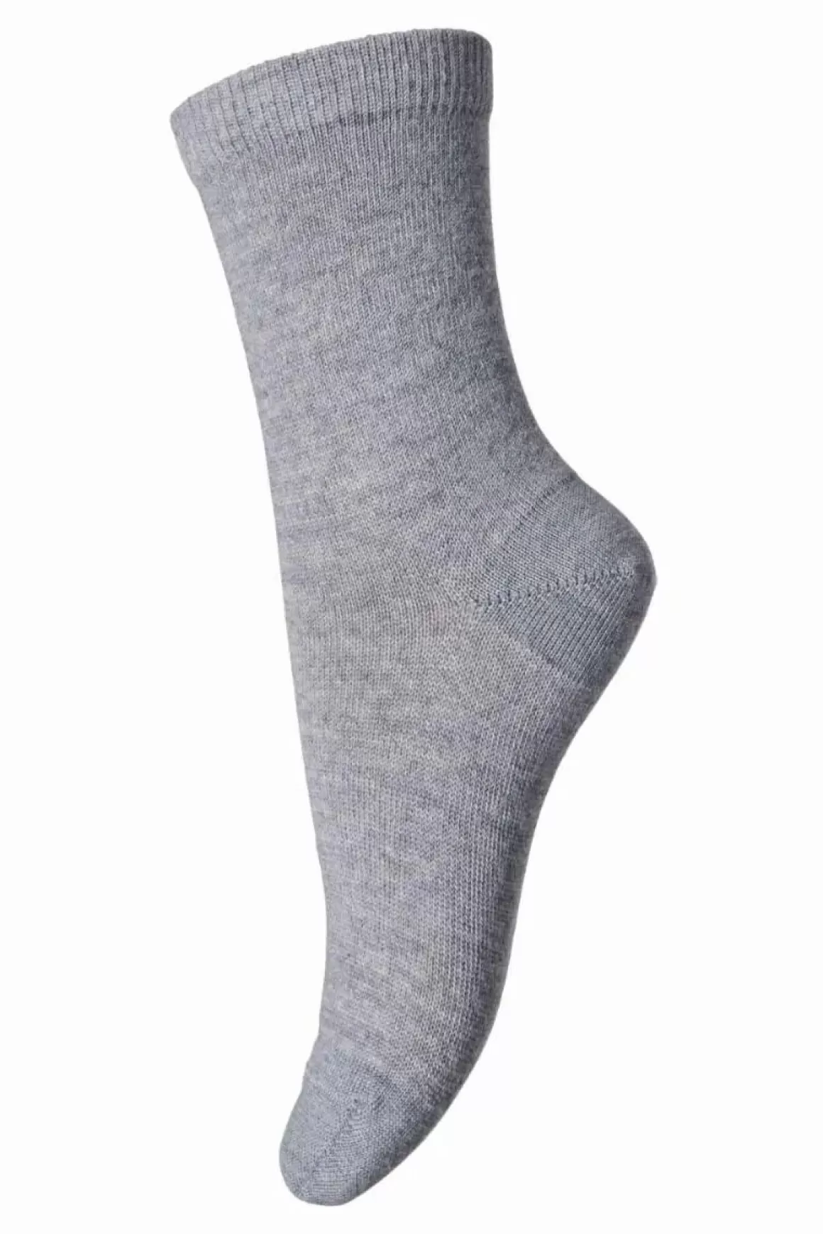 Damen Danefæ Mp Wool/Cotton Socks Grey Melange-491