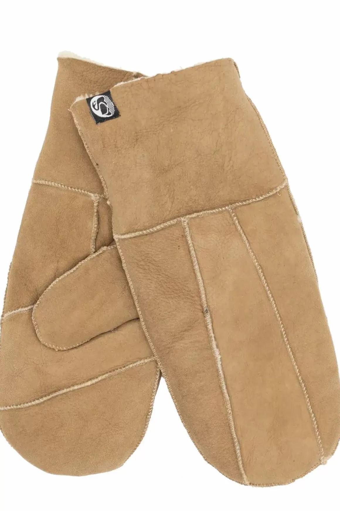 Damen Danefæ No Waste Sheepskin Gloves Sand