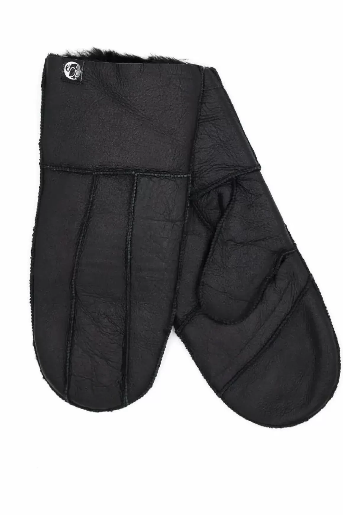 Damen Danefæ No Waste Sheepskin Napa Gloves Black