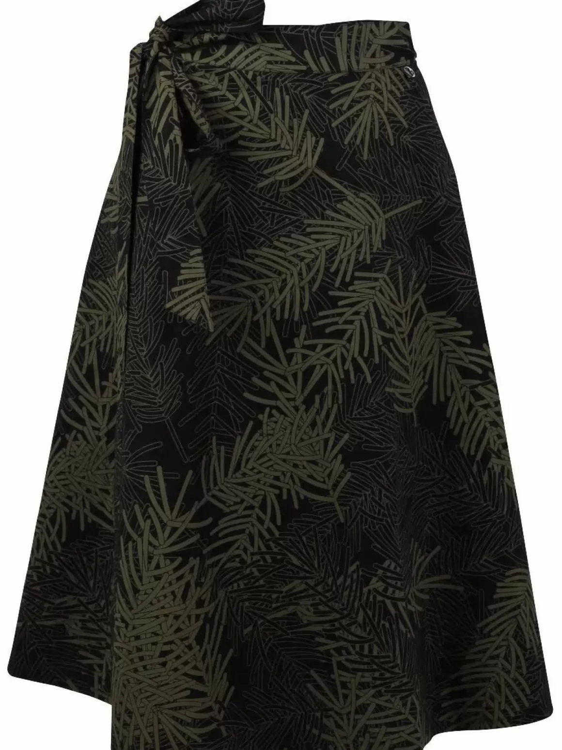 Damen Danefæ Organic - Danemikkelsen Skirt Black/Olive Finepine