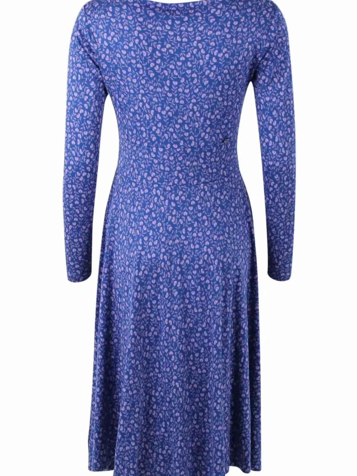 Damen Danefæ Organic - Danesigrid Interlock Dress Deep Marine Fleurie