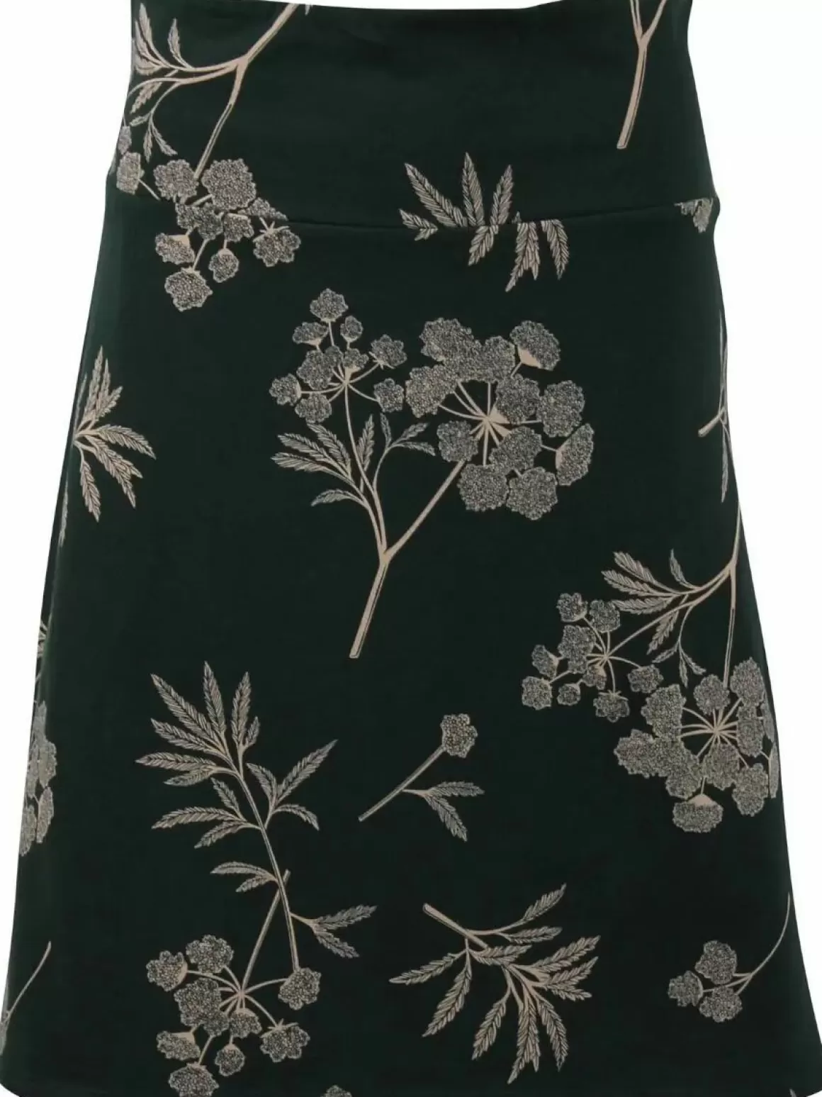 Damen Danefæ Organic - Lissen Skirt Black Green Hemlock