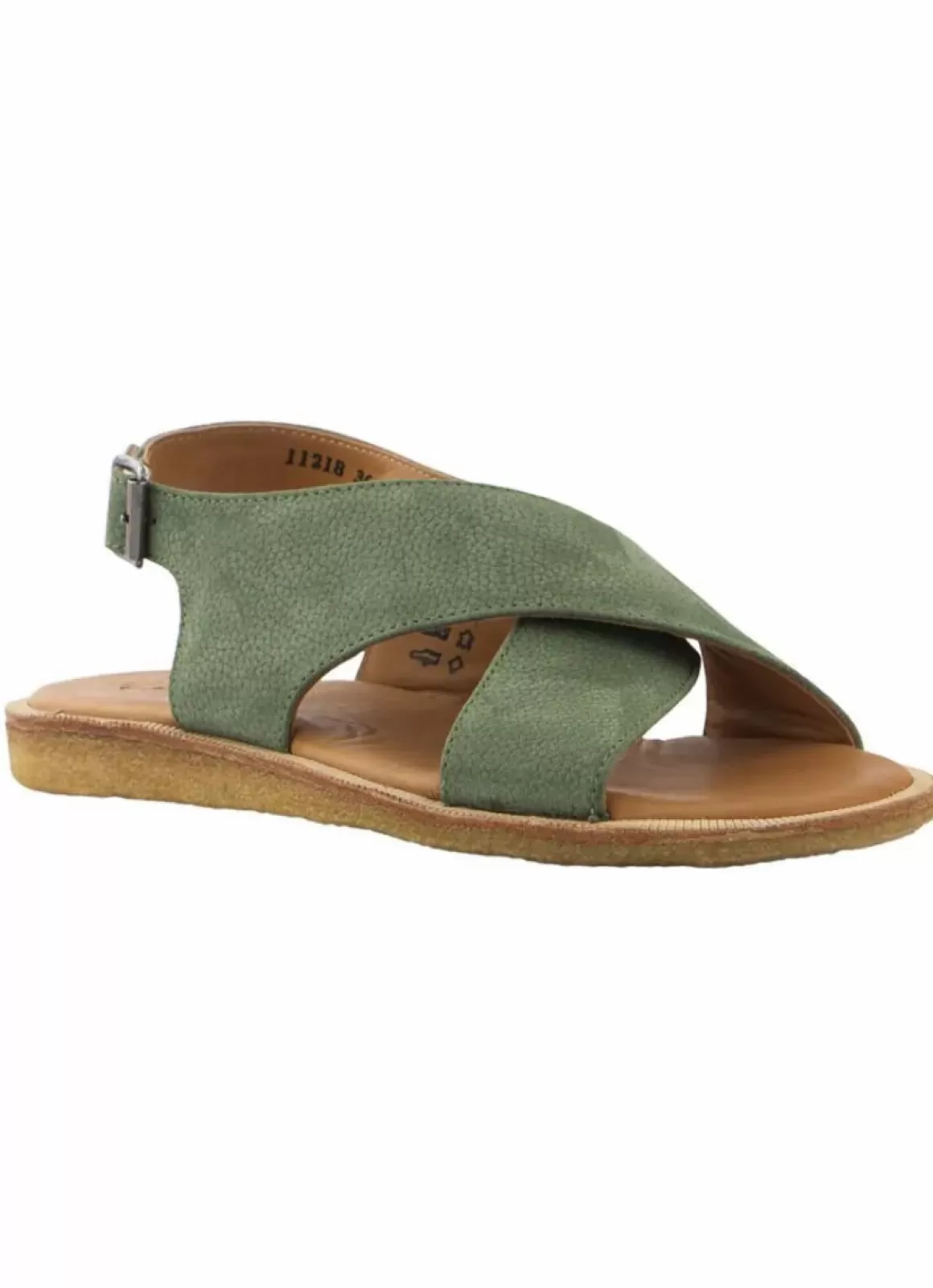 Damen Danefæ Rap Slingback Sandal Green