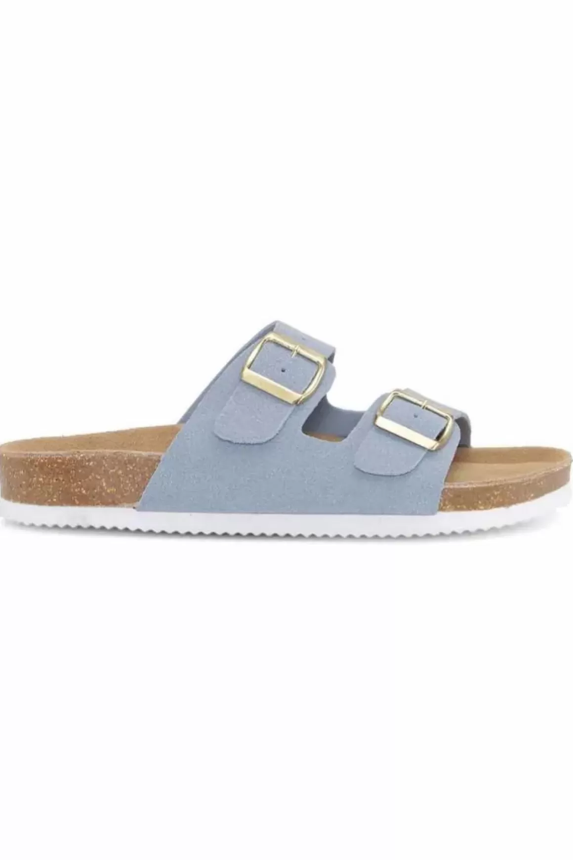 Damen Danefæ Rugged Gear Bio Two Strap Light Blue Gold