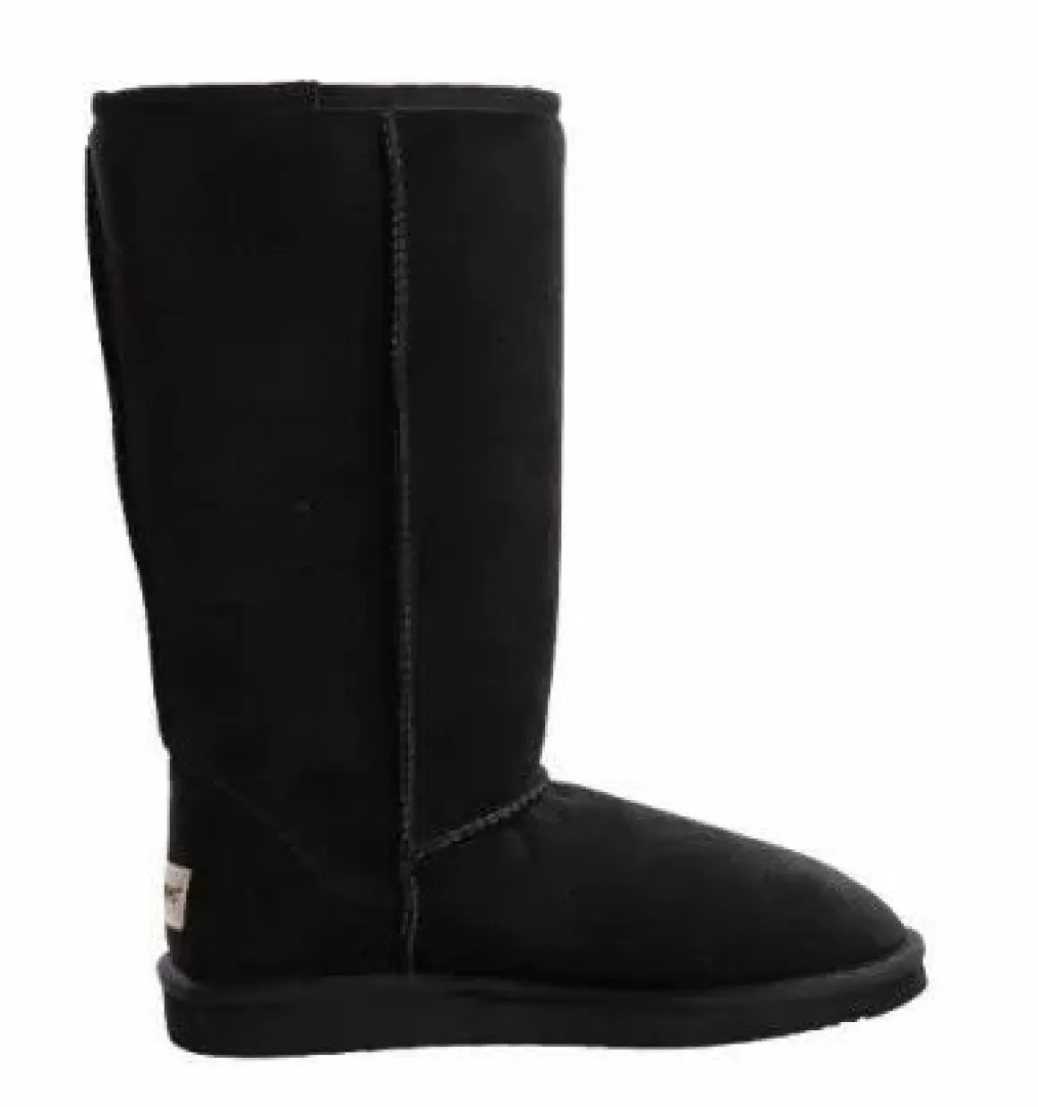 Damen Danefæ Tall Sheepskin Boots Black