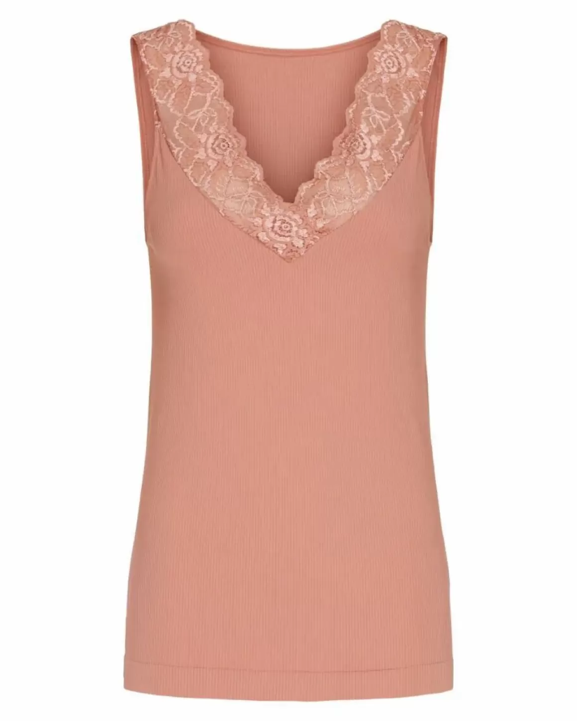 Damen Danefæ Tim&Simonsen Belen V-Lace Top Peach