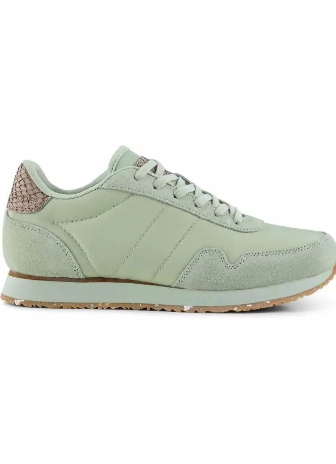 Damen Danefæ Woden Nora Iii Leather Green Lily