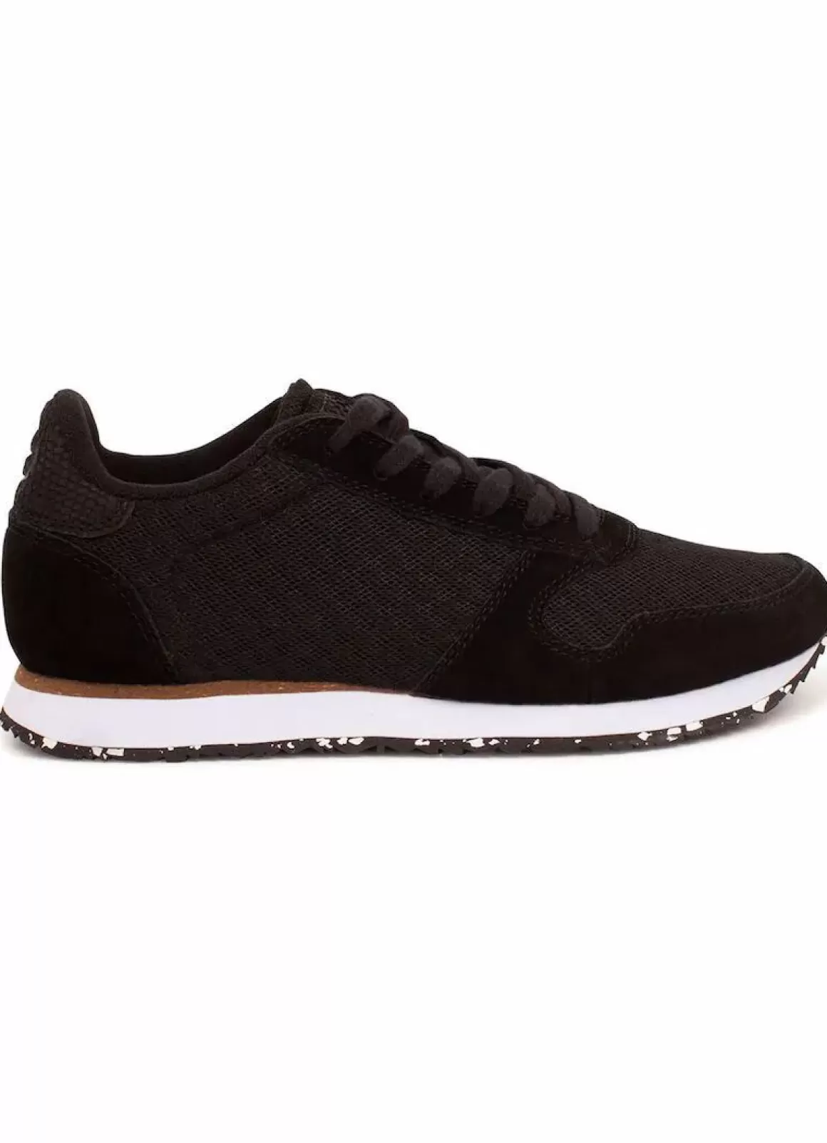 Damen Danefæ Woden Ydun Suede Mesh Ii Black