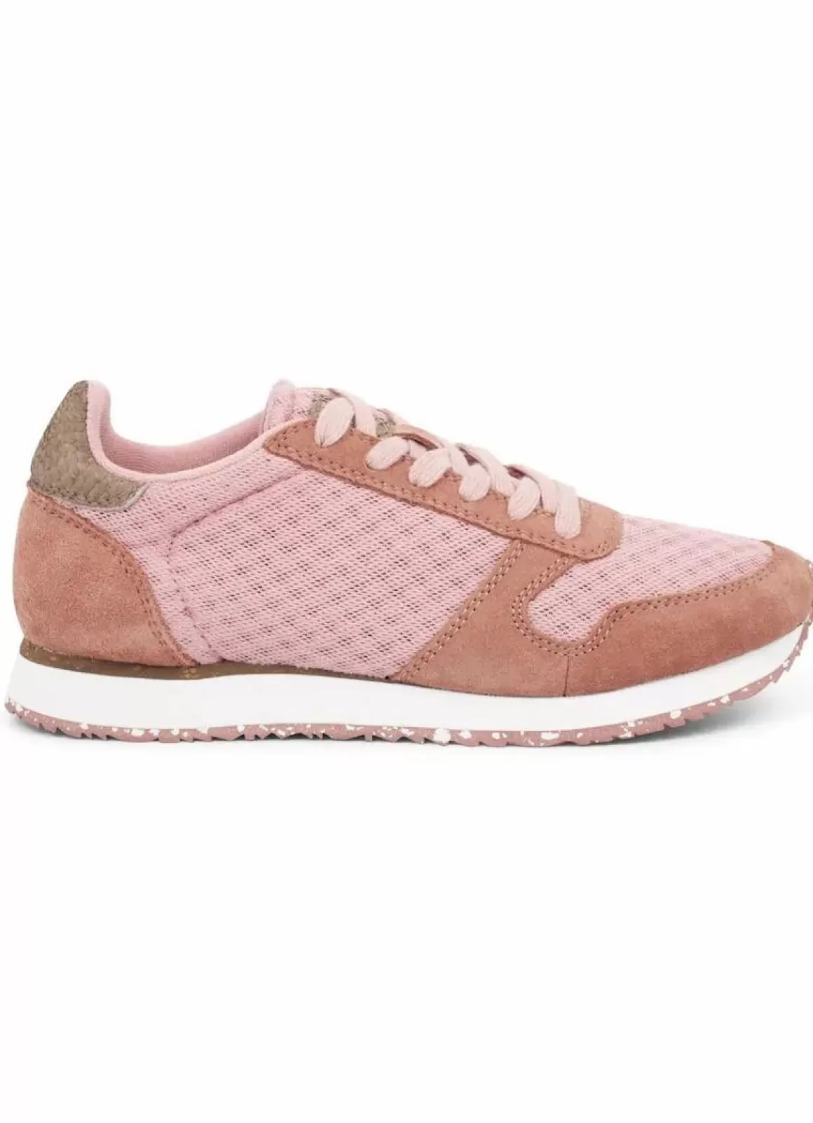 Damen Danefæ Woden Ydun Suede Mesh Ii Canyon Rose/Soft Pink