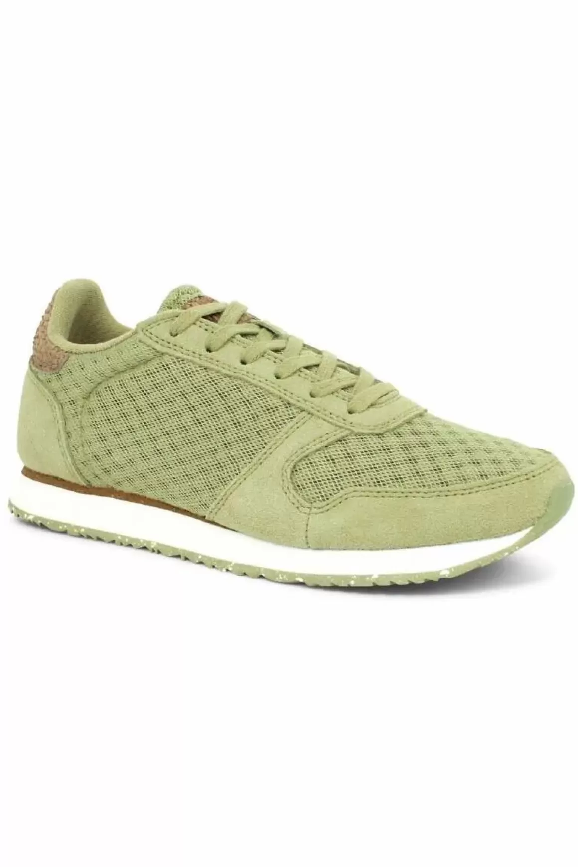 Damen Danefæ Woden Ydun Suede Mesh Ii Dusty Olive