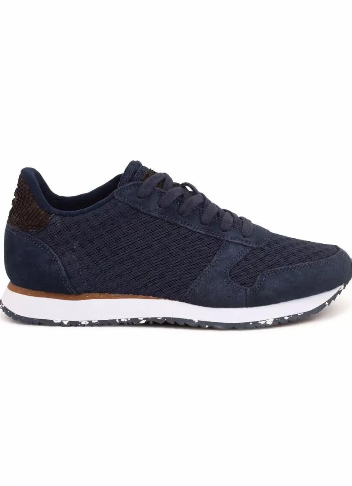 Damen Danefæ Woden Ydun Suede Mesh Ii Navy