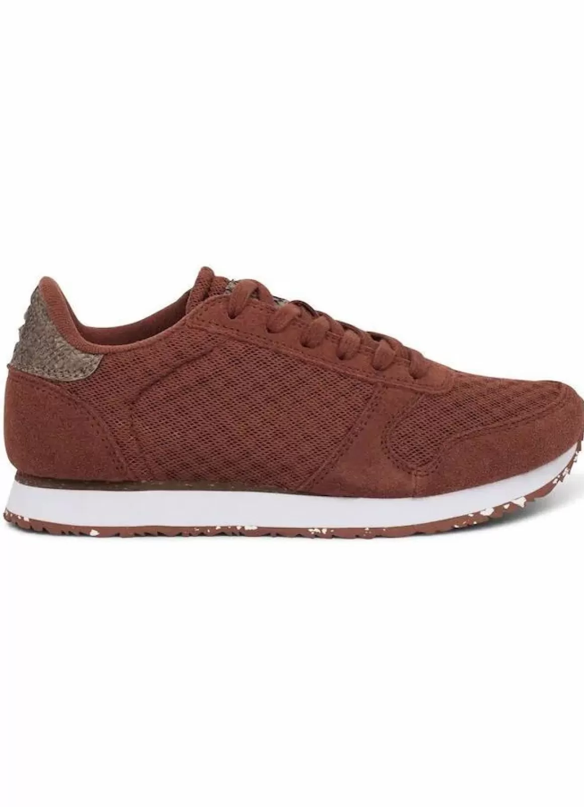 Damen Danefæ Woden Ydun Suede Mesh Ii Rust