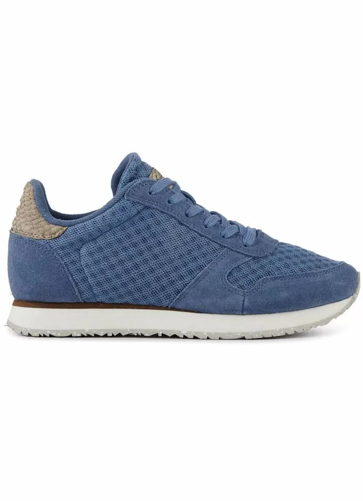 Damen Danefæ Woden Ydun Suede Mesh Ii Vintage Blue