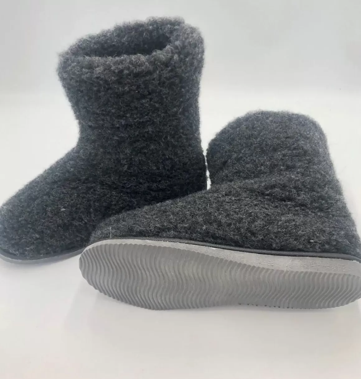 Damen Danefæ Woolwear Barbera Uldstovle Koksgra