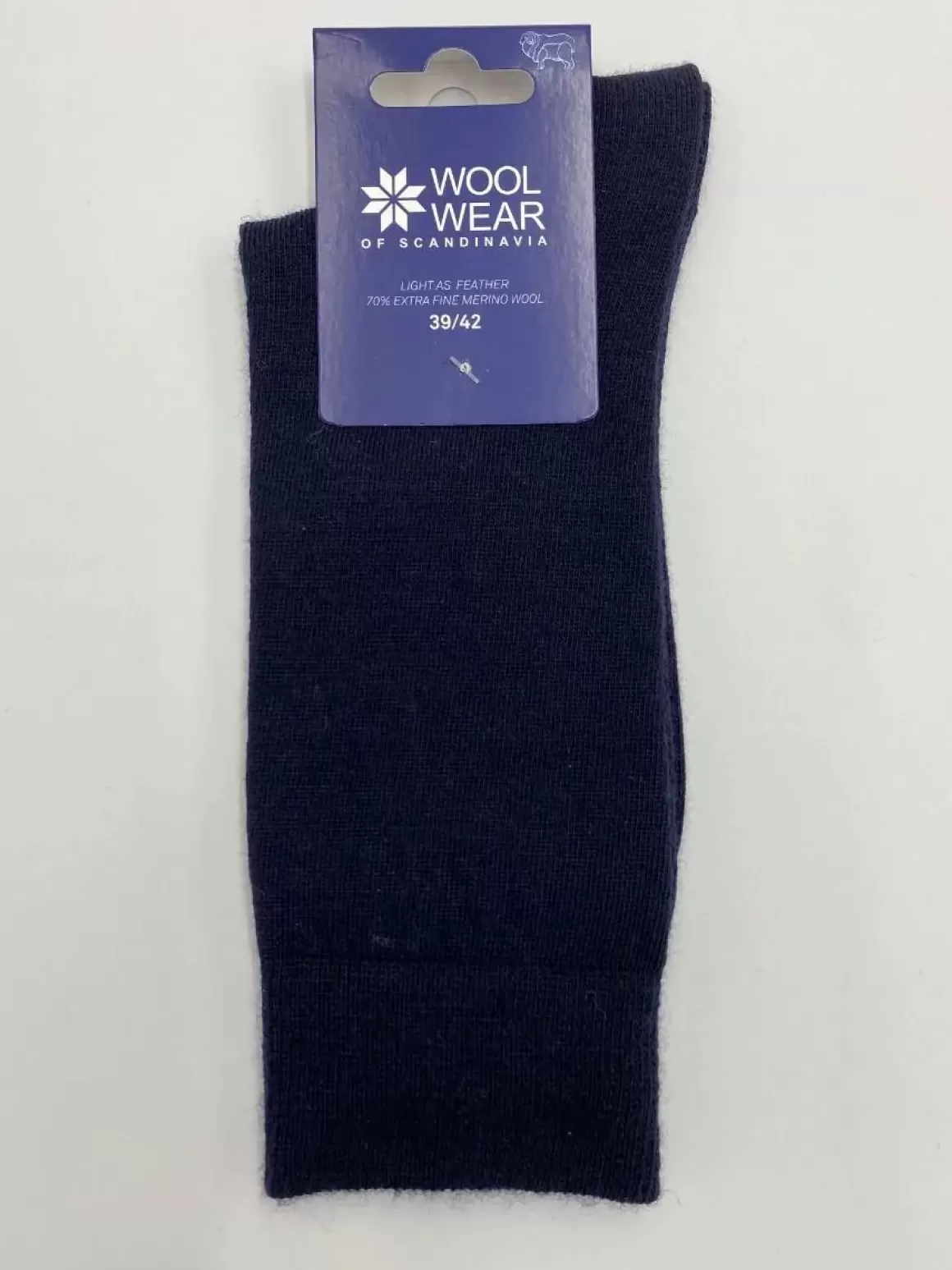 Damen Danefæ Woolwear Uldsokker Dressed Navy Nr.26B